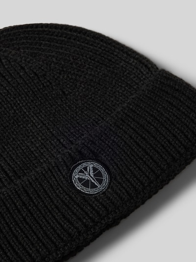 Peek & Cloppenburg CARLO COLUCCIMütze mit Label-Patch in black Neuheiten