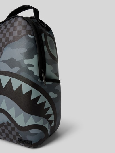 Peek & Cloppenburg SpraygroundRucksack mit Motiv-Print Modell 'SPLIT UP' in anthrazit Räumungsverkauf