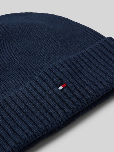 Peek & Cloppenburg Tommy HilfigerMütze mit Logo-Stitching Modell 'PIMA' in marine Riesige Ersparnisse