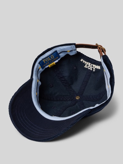 Peek & Cloppenburg Polo Ralph LaurenCap aus Cord mit Label-Stitching in marine Bis zu 60% Rabatt