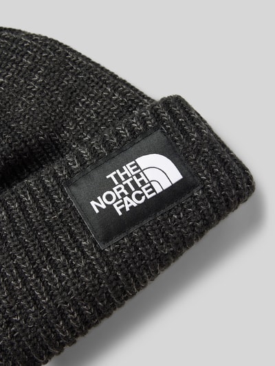 Peek & Cloppenburg The North FaceBeanie mit Label-Detail in black Sonderangebot der Fabrik