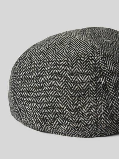 Peek & Cloppenburg BartsSchiebermütze mit Label-Badge Modell 'MR. MITCHELL' in black Vierteljährliche Förderung
