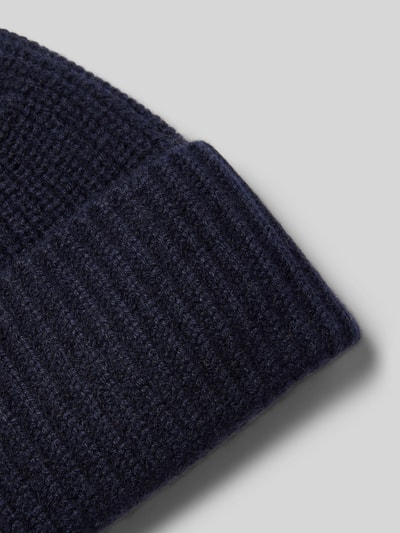 Peek & Cloppenburg MCNEALMütze aus reinem Kaschmir mit Label-Detail in marine Super Rabatt