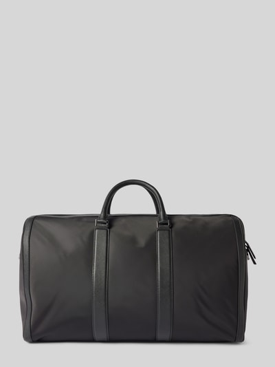Peek & Cloppenburg BOSSDuffle Bag mit Label-Applikation Modell 'Holdall' in black Clearance-Verkauf