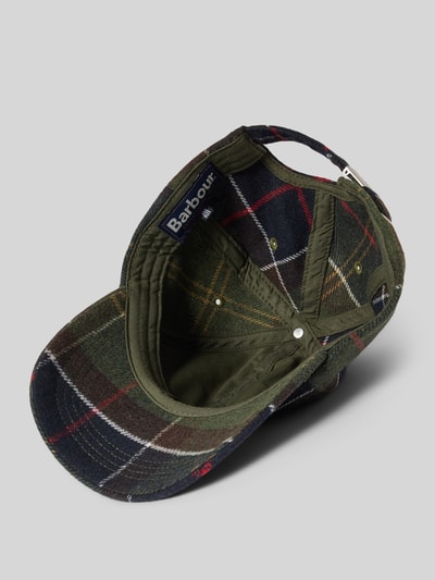Peek & Cloppenburg BarbourCap mit Label-Detail Modell 'GALINGALE' in gruen Kostenloser Versand international