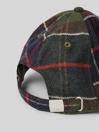 Peek & Cloppenburg BarbourCap mit Label-Detail Modell 'GALINGALE' in gruen Kostenloser Versand international