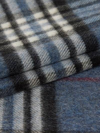 Peek & Cloppenburg Christian Berg MenSchal mit Fransen in jeansblau melange Fabrikladen