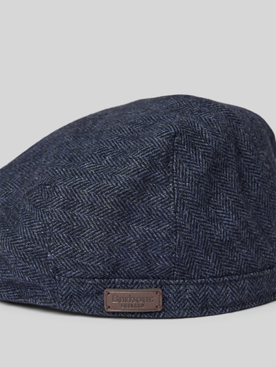 Peek & Cloppenburg BarbourSchiebermütze mit Strukturmuster Modell 'Barlow' in marine Begrenzt auf 3 Tage