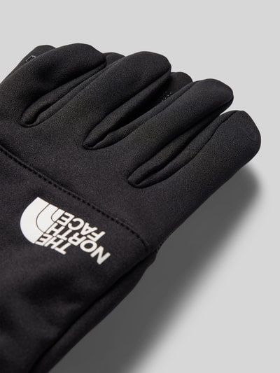 Peek & Cloppenburg The North FaceHandschuhe mit Label-Print Modell 'ETIP' in weiss Speichern exportieren
