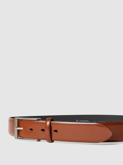 Peek & Cloppenburg Lloyd Men's BeltsLedergürtel mit Dornschließe in cognac Rabatte dieses Monats