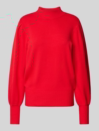 Peek & Cloppenburg YASStrickpullover mit Stehkragen Modell 'FONNY' in rot Günstiger Verkauf