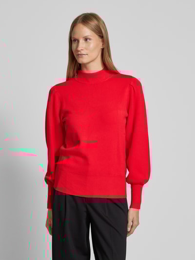Peek & Cloppenburg YASStrickpullover mit Stehkragen Modell 'FONNY' in rot Günstiger Verkauf