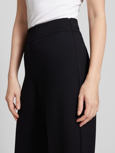 Peek & Cloppenburg OPUSWide Leg Stoffhose mit Bügelfalten Modell 'Misha city' in black Meist gekauft