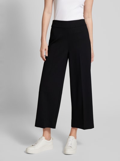 Peek & Cloppenburg OPUSWide Leg Stoffhose mit Bügelfalten Modell 'Misha city' in black Meist gekauft