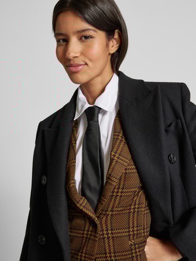 Peek & Cloppenburg ICHIBlazer mit Reverskragen Modell 'KATE' in mittelbraun Fabrik Onlineshop