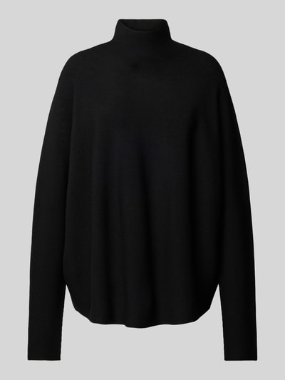 Peek & Cloppenburg DrykornStrickpullover aus Schurwolle mit Stehkragen Modell 'LYZA' in black Rabatt