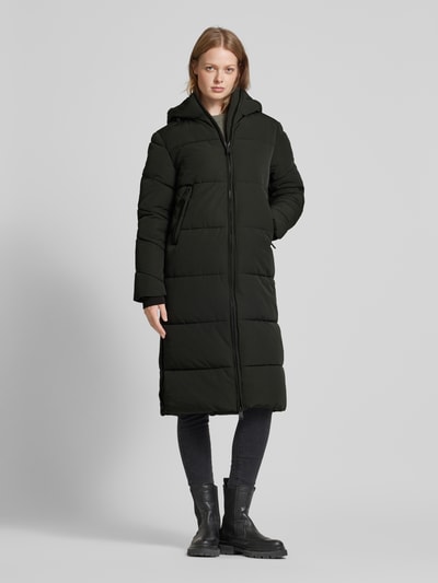 Peek & Cloppenburg WITHBLACKSteppmantel mit Kapuze in dunkelgruen Großer Ausverkauf