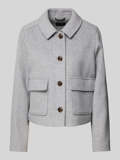 Peek & Cloppenburg commaJacke mit Umlegekragen in mittelgrau Begrenztes Angebot
