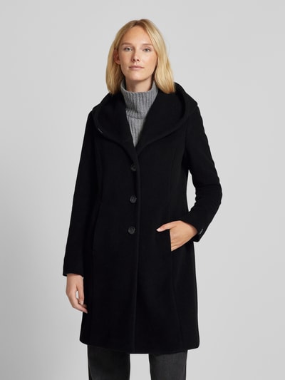 Peek & Cloppenburg Milo CoatsMantel mit Kapuze Modell 'Bella' in black Preisnachlass