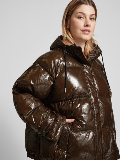 Peek & Cloppenburg LOLLYS LAUNDRYSteppjacke mit Stehkragen Modell 'Sehlby' in khaki Black Friday
