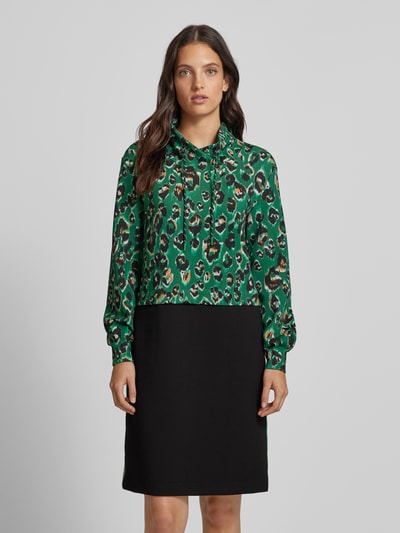 Peek & Cloppenburg Marc CainKnielanges Kleid im Double-Layer-Look in gruen Cyber Monday
