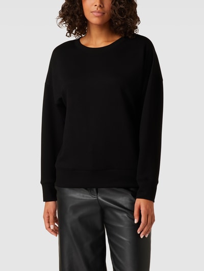 Peek & Cloppenburg Christian Berg WomanSweatshirt mit Rundhalsausschnitt in black Jubiläumsangebot