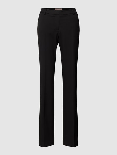 Peek & Cloppenburg Christian Berg Woman SelectionStoffhose mit Bügelfalten in black Heißer Verkauf