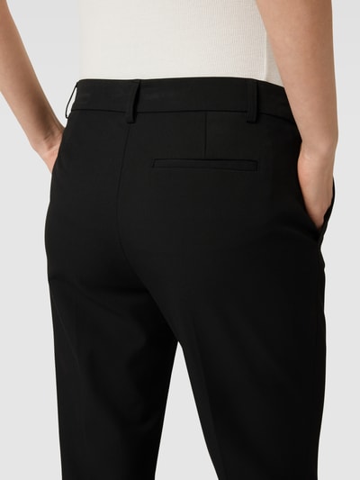 Peek & Cloppenburg Christian Berg Woman SelectionStoffhose mit Bügelfalten in black Heißer Verkauf