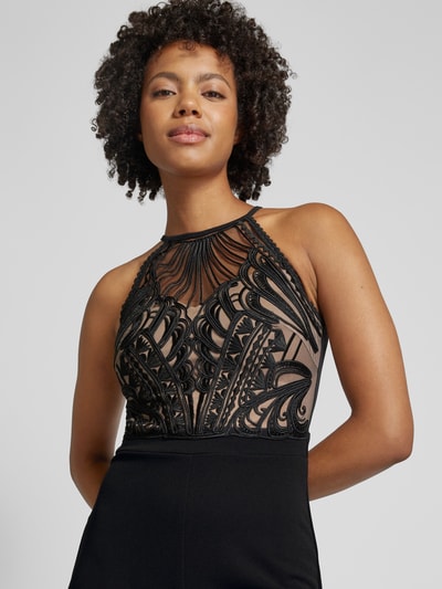 Peek & Cloppenburg LipsyJumpsuit mit Spitzenbesatz in black Neuheiten