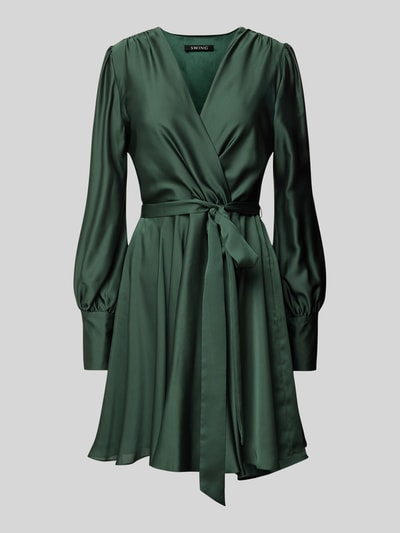 Peek & Cloppenburg SwingCocktailkleid in Wickel-Optik in dunkelgruen Kauf eins, bekomm eins gratis