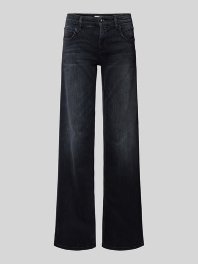 Peek & Cloppenburg CambioFlared Jeans mit Gürtelschlaufen Modell 'TESS' in anthrazit melange Kostenlose Rückgabe