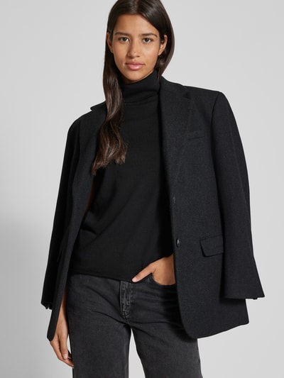 Peek & Cloppenburg Jake*s CasualBlazer mit Reverskragen in dunkelgrau melange Letzte 3 Tage