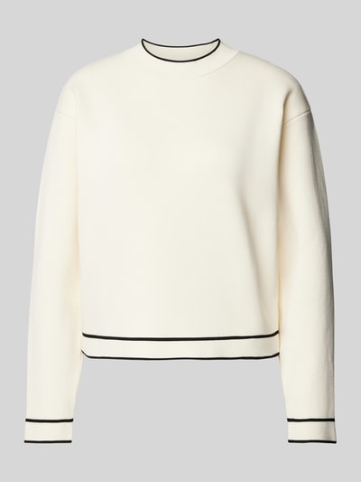 Peek & Cloppenburg MangoPullover mit Rundhalsausschnitt Modell 'COMO' in offwhite Neueste Stile