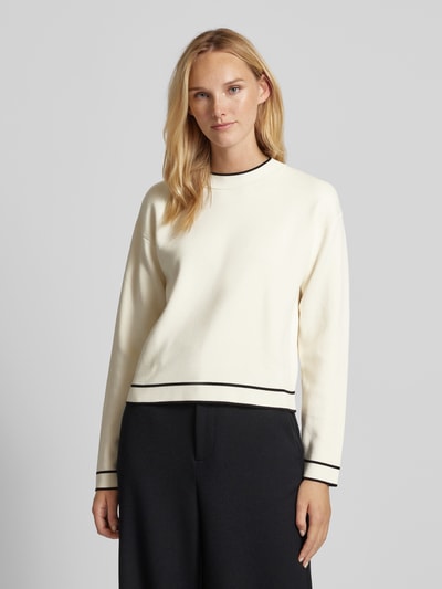 Peek & Cloppenburg MangoPullover mit Rundhalsausschnitt Modell 'COMO' in offwhite Neueste Stile