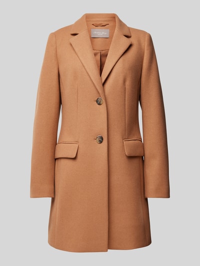 Peek & Cloppenburg Christian Berg Woman SelectionMantel mit Reverskragen in hellbraun Zeitbegrenzte Promotion