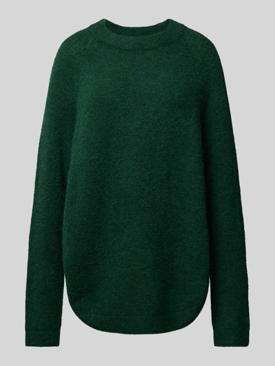 Peek & Cloppenburg MSCH CopenhagenOversized Strickpullover mit Rundhalsausschnitt Modell 'Lessine' in dunkelgruen Bis zu 65% Rabatt