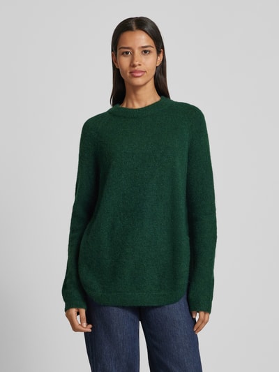 Peek & Cloppenburg MSCH CopenhagenOversized Strickpullover mit Rundhalsausschnitt Modell 'Lessine' in dunkelgruen Bis zu 65% Rabatt