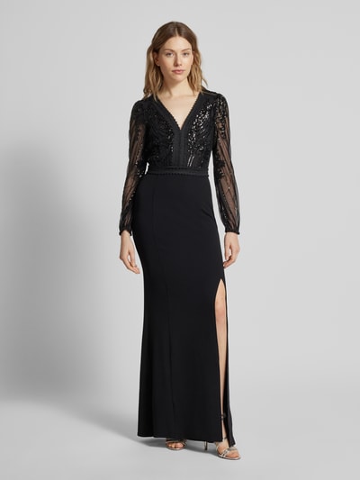Peek & Cloppenburg LipsyAbendkleid mit Paillettenbesatz in black Vierteljährliche Förderung