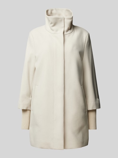 Peek & Cloppenburg Christian Berg Woman SelectionMantel mit Stehkragen in offwhite 50% Rabatt mit kostenlosem Versand