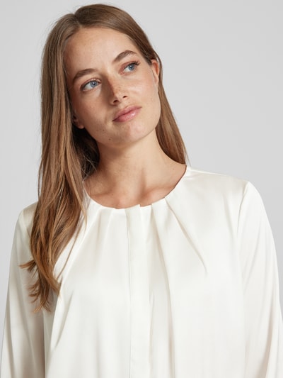 Peek & Cloppenburg Christian Berg Woman SelectionRegular Fit Bluse mit verdeckter Knopfleiste in ecru Angebote