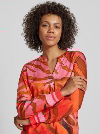 Peek & Cloppenburg Emily Van den BerghRegular Fit Bluse mit V-Ausschnitt in pink Meist gekauft