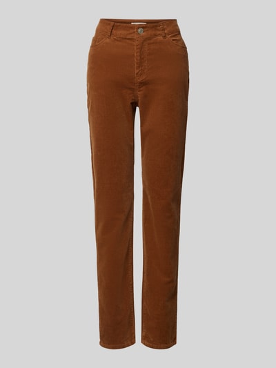 Peek & Cloppenburg Christian Berg WomanRegular Fit Cordhose im 5-Pocket-Design in cognac Blitzverkäufe