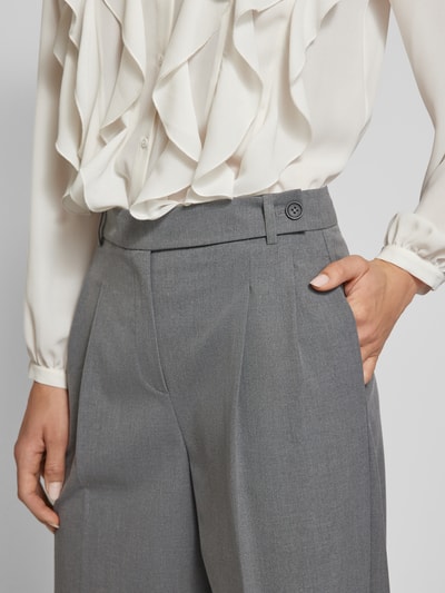 Peek & Cloppenburg Jake*s CollectionStoffhose mit Bundfalten in silber melange Osterangebot
