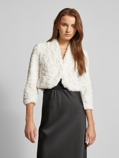 Peek & Cloppenburg Christian Berg CocktailJacke mit Stehkragen in ecru Lagerräumung