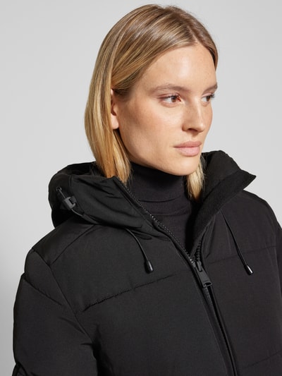 Peek & Cloppenburg WITHBLACKSteppmantel mit Stehkragen in black Heißer Verkauf
