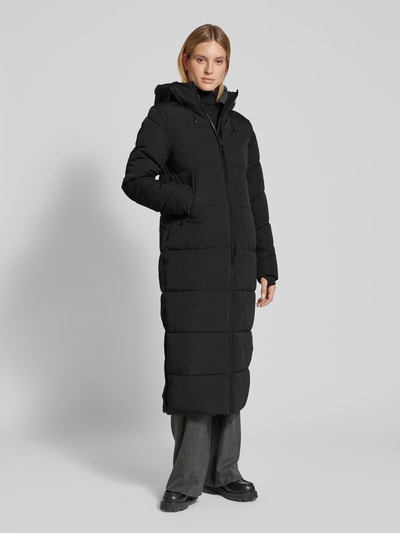 Peek & Cloppenburg WITHBLACKSteppmantel mit Stehkragen in black Heißer Verkauf