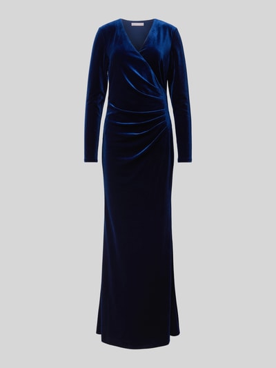 Peek & Cloppenburg Christian Berg CocktailAbendkleid in Wickel-Optik in marine Top Angebot