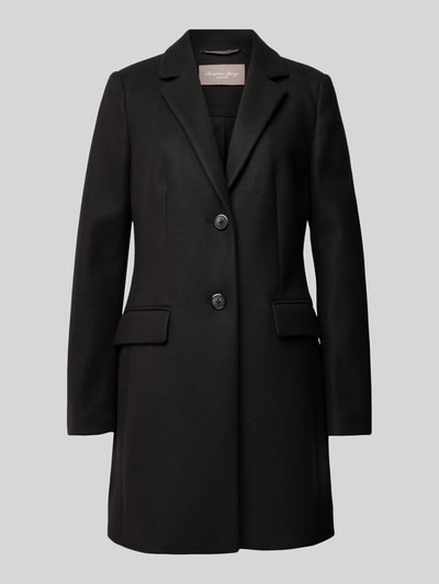 Peek & Cloppenburg Christian Berg Woman SelectionMantel mit Reverskragen in black Blitzangebot