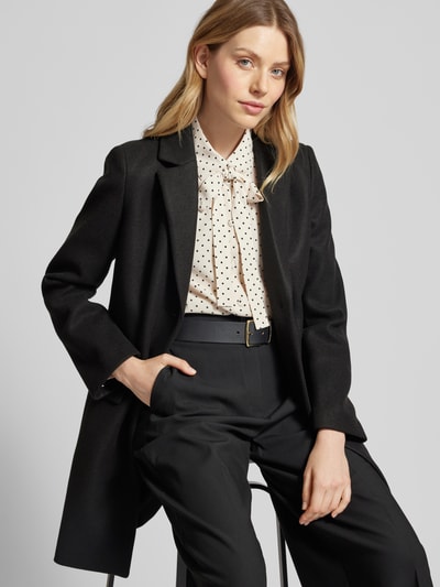 Peek & Cloppenburg Christian Berg Woman SelectionMantel mit Reverskragen in black Blitzangebot