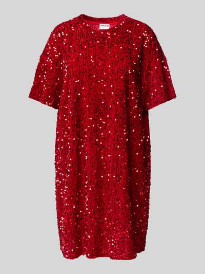 Peek & Cloppenburg Jake*s CasualKnielanges Kleid mit Pailletten in kirsche Kauf eins, bekomm eins gratis